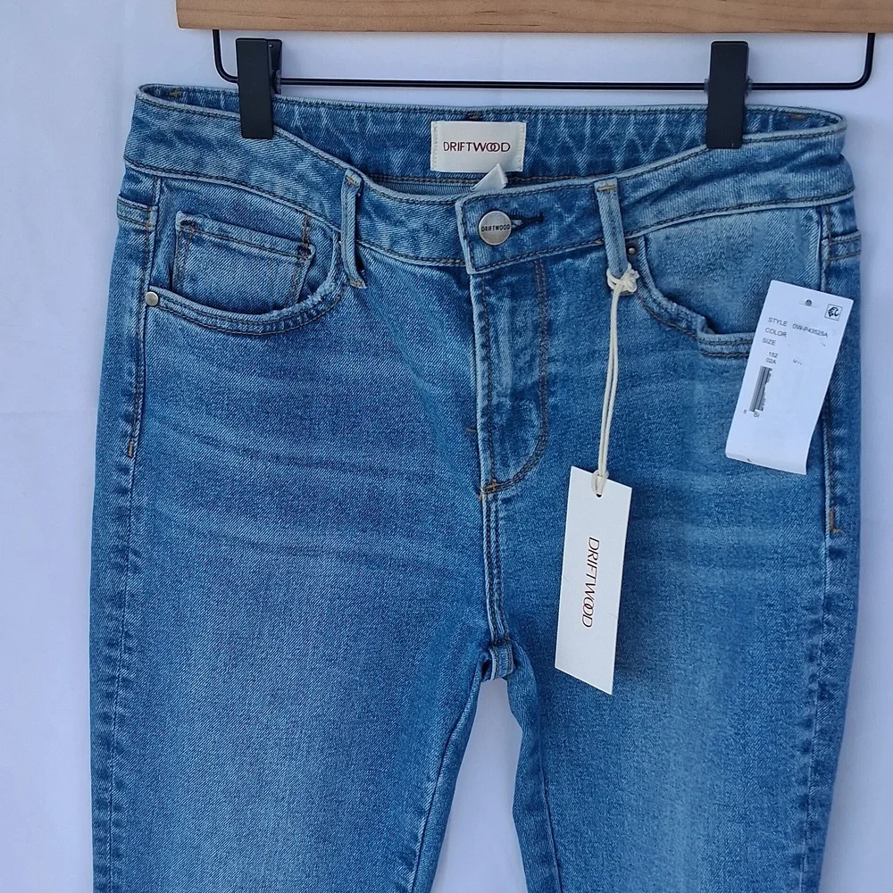 DRIFTWOOD embroidered jeans